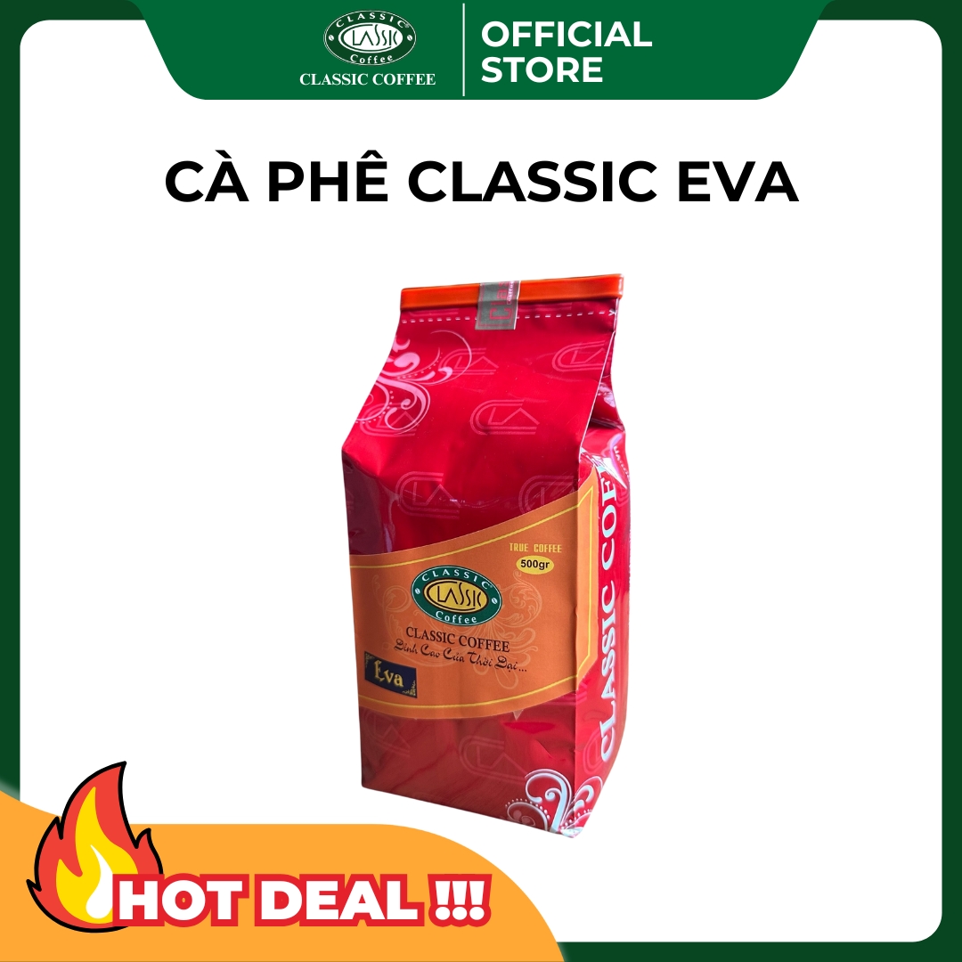 Cà phê bột Classic EVA 500gr